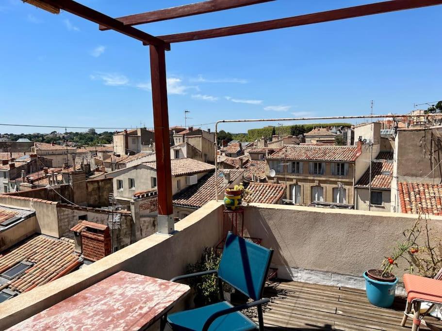 Une Ambiance Boheme Sur Les Toits De Sainte-Anne Montpellier Esterno foto